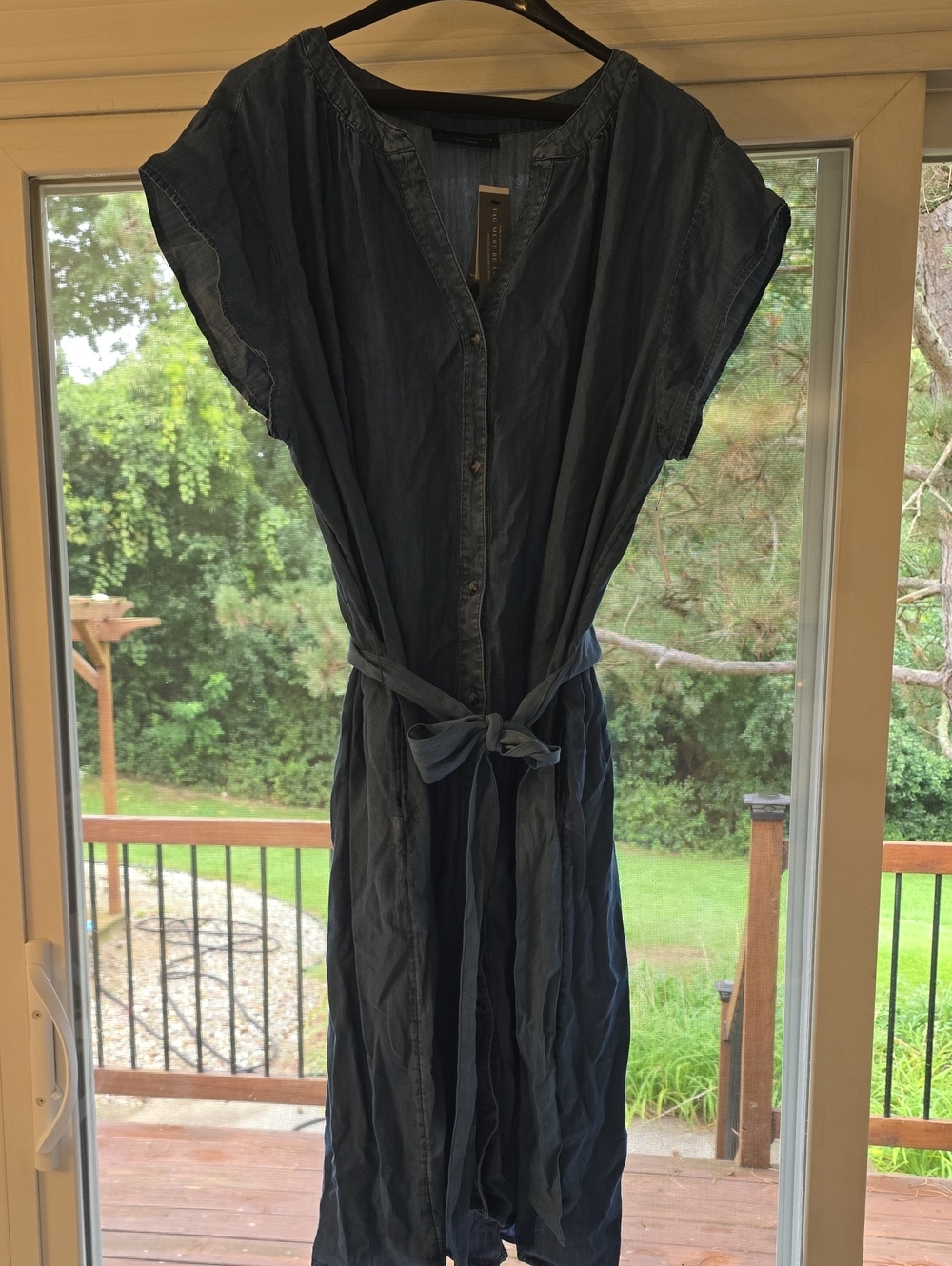Women's Lane Bryant Short Sleeve Denim Dress